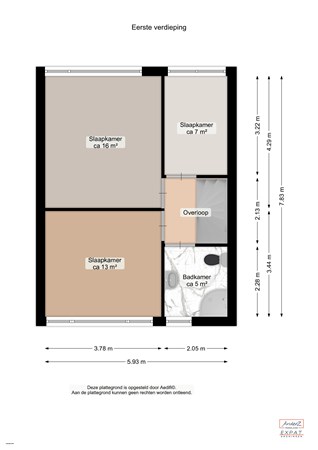 Floorplan - Fliksakkers 10, 9321 EV Peize